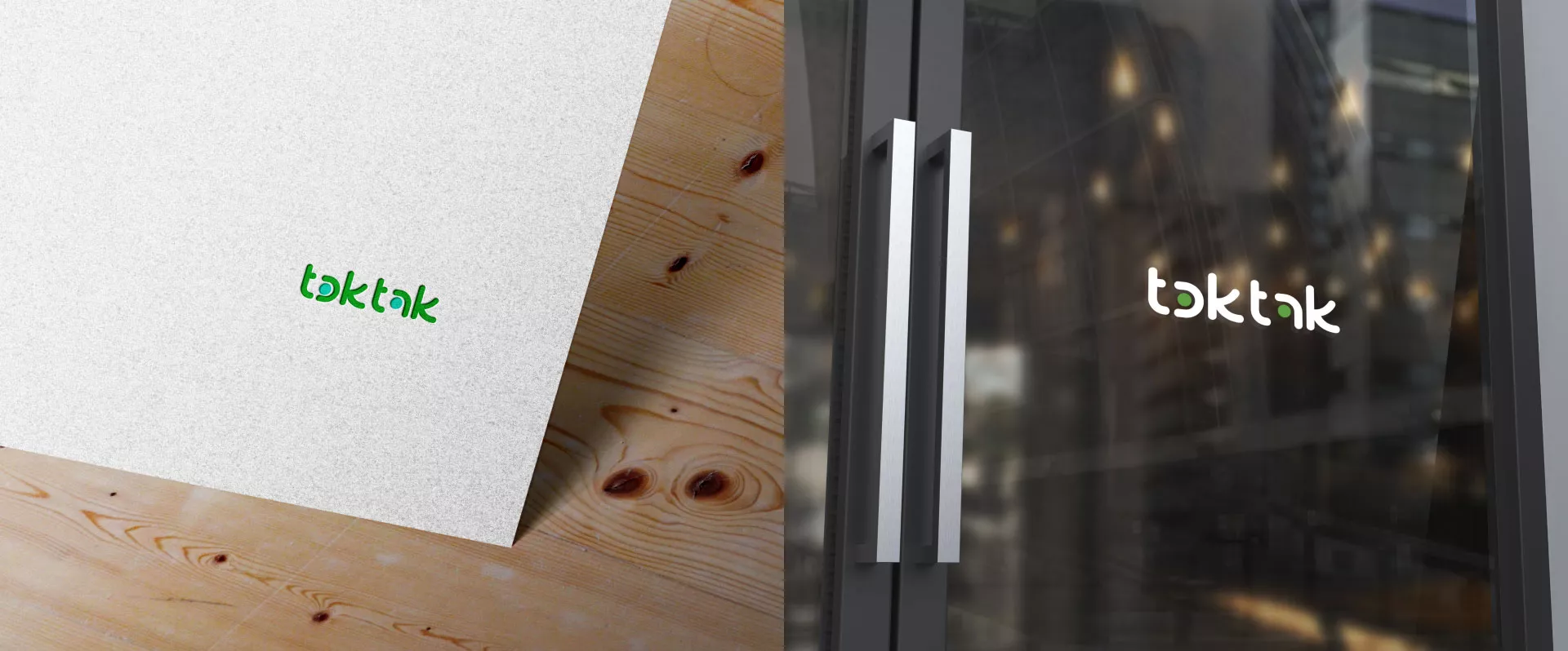 Разработка логотипа компании «Ток-Так» в Нерюнгри